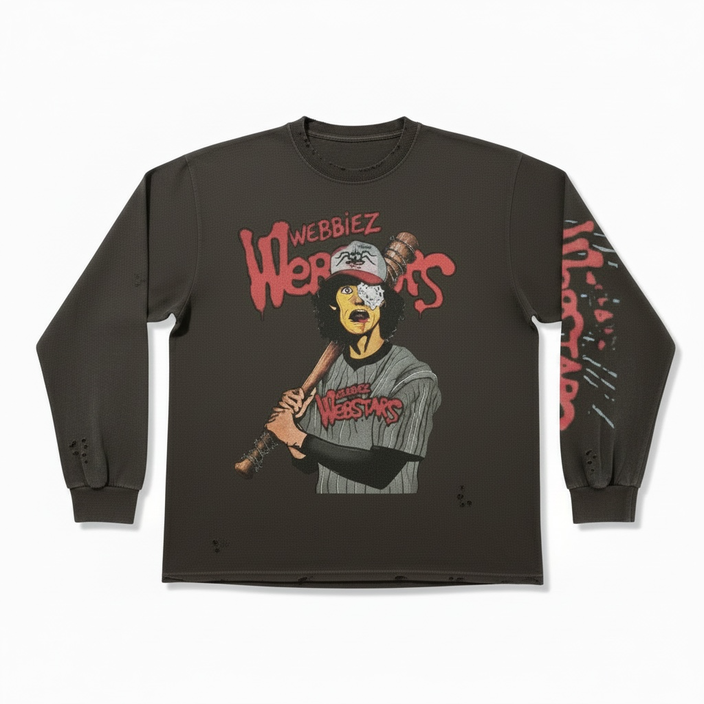 Furieou$ Long Sleeve T-Shirt (gray/red)